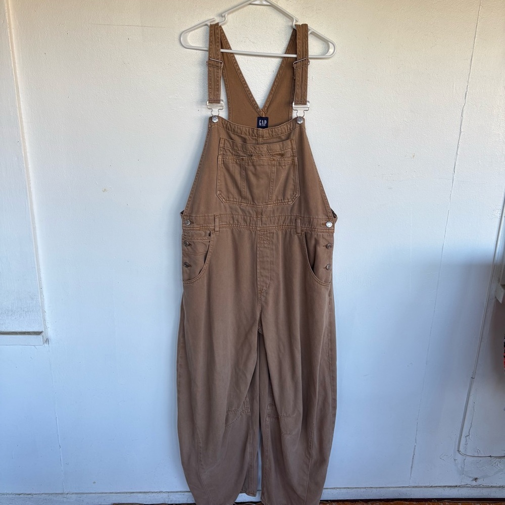GAP Tan Overalls
